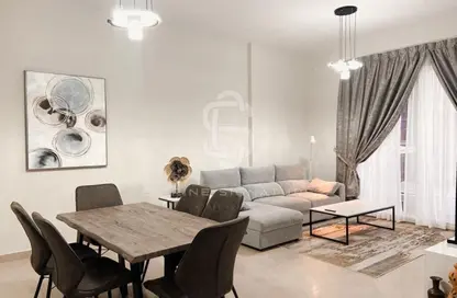 شقة - 2 غرف نوم - 3 حمامات للايجار في برج التألق 2 - أبراج البريق - دبي مارينا - دبي