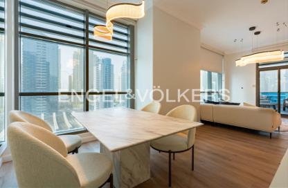 Apartment - 1 - 2 for rent in Zumurud Tower - Dubai Marina - Dubai