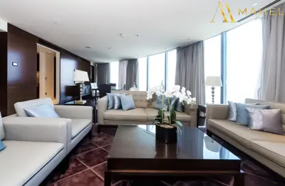 شقة - 2 غرف نوم - 3 حمامات للايجار في برج خليفة - برج خليفة - وسط مدينة دبي - دبي