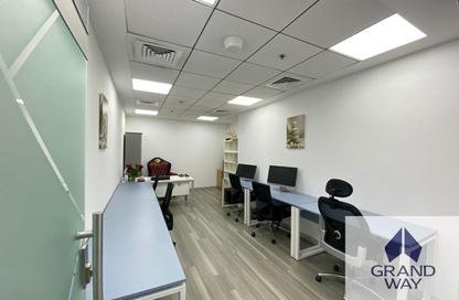 Office Space - Studio - 4 Bathrooms for rent in Latifa Tower - Sheikh Zayed Road - Dubai