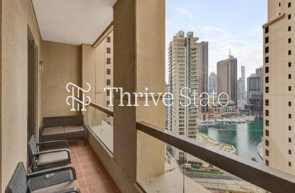 Apartment - 2 Bedrooms - 3 Bathrooms for rent in Sadaf 7 - Sadaf - Jumeirah Beach Residence - Dubai