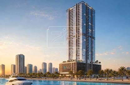 Apartment - 3 Bedrooms - 4 Bathrooms for sale in Al Alia Tower - Al Khan - Sharjah