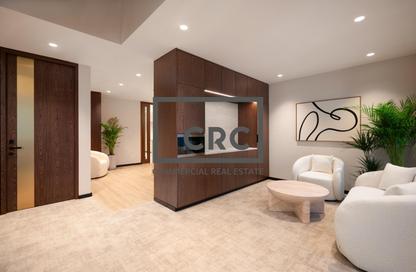 Office Space - Studio - 4 Bathrooms for rent in Marina Plaza - Dubai Marina - Dubai