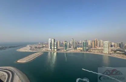 شقة - غرفة نوم - 2 حمامات للايجار في برج لا بلاج - الممزر - الشارقة - الشارقة