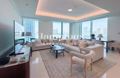 Apartment - 2 Bedrooms - 2 Bathrooms for rent in Palace Beach Residence Tower 1 - Palace Beach Residence - Emaar Beachfront - Dubai Harbour - Dubai