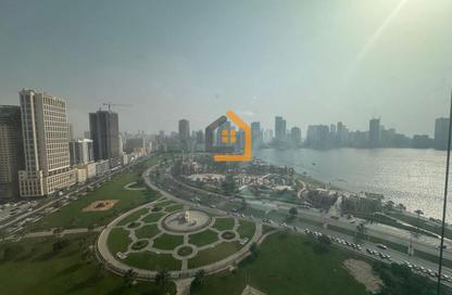 Business Centre - Studio - 2 Bathrooms for rent in Ibtikar 2 - Al Majaz 2 - Al Majaz - Sharjah