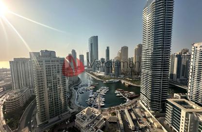 Apartment - 1 - 1 for rent in Escan Tower - Dubai Marina - Dubai