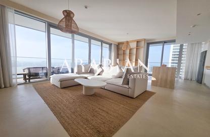 Apartment - 3 Bedrooms - 4 Bathrooms for rent in Beach Isle Tower 1 - Beach Isle - Emaar Beachfront - Dubai Harbour - Dubai