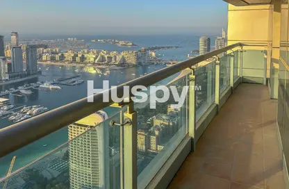 شقة - 2 غرف نوم - 2 حمامات للايجار في برج الأميرة - دبي مارينا - دبي