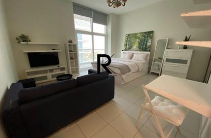 Apartment - Studio - 1 Bathroom for rent in Glitz 1 - Glitz - Dubai Studio City - Dubai