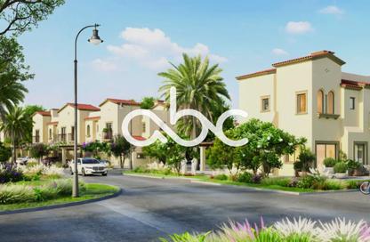 Townhouse - 3 - 4 for sale in Carmona - Bloom Living - Zayed City (Khalifa City C) - Khalifa City - Abu Dhabi