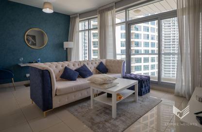 Apartment - 1 Bedroom - 2 Bathrooms for rent in Fairfield Tower - Park Island - Dubai Marina - Dubai