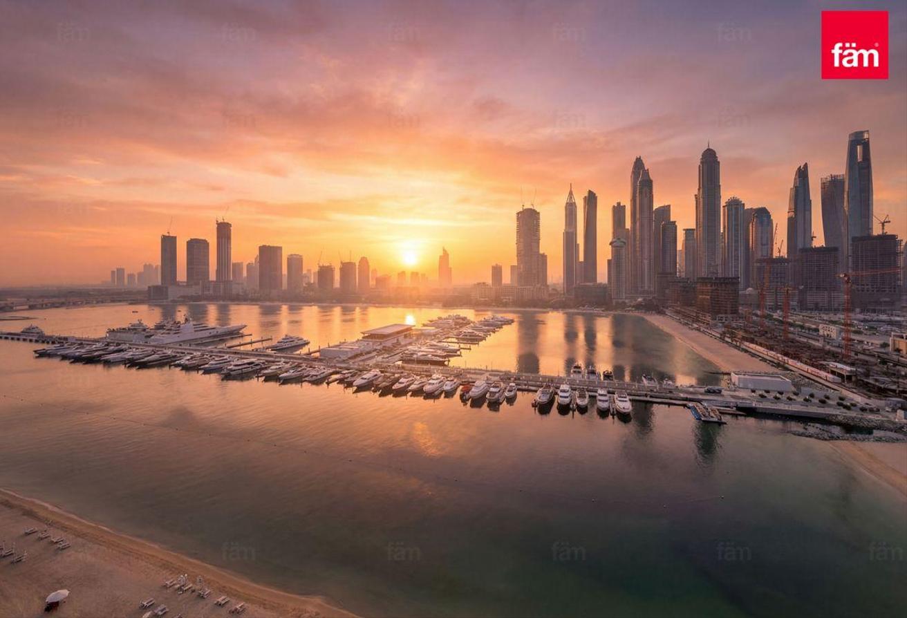 Full Marina Skyline & Palm View | Vacant | Corner photo 14
