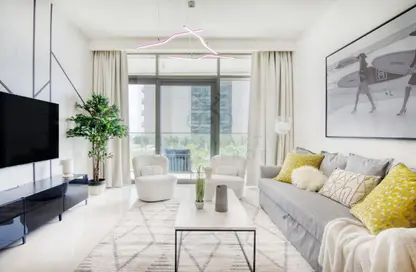 شقة - 2 غرف نوم - 3 حمامات للايجار في برج Beach Vista 2 - بيتش فيستا - إعمار بيتشفرونت - دبي هاربور - دبي