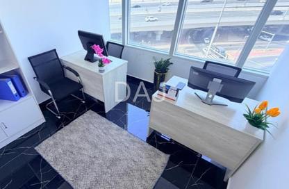 Office Space - Studio - 1 Bathroom for rent in Fatima Mohammad Ahmad Bin Suleiman Building - Al Raffa - Bur Dubai - Dubai