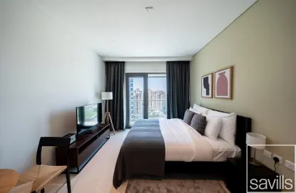 Apartment - Studio - 1 Bathroom for rent in Seven Palm - Palm Jumeirah - Dubai