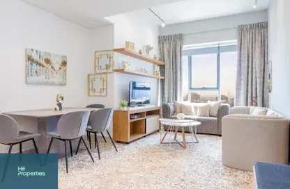 شقة - غرفة نوم - 1 حمام للايجار في برج بلو ويفز - مجمع دبي ريزيدنس - دبي لاند - دبي