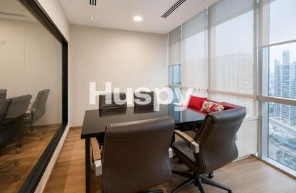 Office Space - Studio - 1 Bathroom for rent in Almas Tower - Jumeirah Lake Towers - Dubai