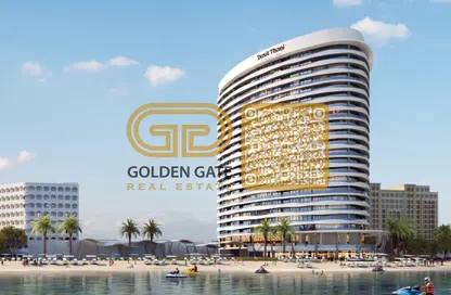 شقة - 3 غرف نوم - 5 حمامات للبيع في برج موجان - طريق كورنيش عجمان - عجمان