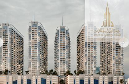 Apartment - 2 Bedrooms - 3 Bathrooms for sale in Ajman Creek Towers - Al Rashidiya 1 - Al Rashidiya - Ajman