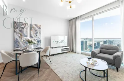Apartment - 1 Bedroom - 1 Bathroom for rent in Peninsula Three - Peninsula - Business Bay - Dubai