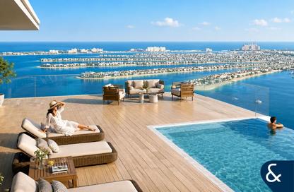Apartment - 2 - 2 for sale in Seapoint Tower 1 - Seapoint - Emaar Beachfront - Dubai Harbour - Dubai