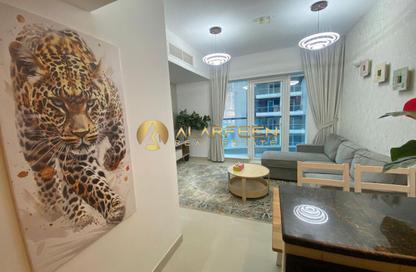 Apartment - 1 - 2 for rent in Cricket Tower - Dubai Sports City - Dubai