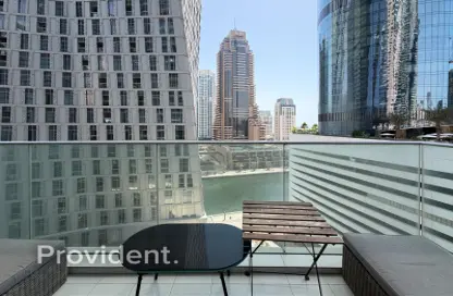 Apartment - 2 Bedrooms - 3 Bathrooms for rent in Damac Heights - Dubai Marina - Dubai