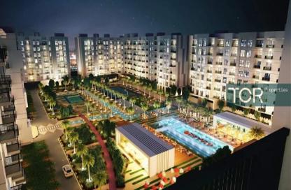 Apartment - Studio - 1 Bathroom for rent in Lawnz by Danube Block 2 - Lawnz by Danube - International City - Dubai