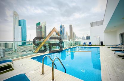 Apartment - 1 - 1 for rent in Central 1 Dubai 4 - Jumeirah Garden City - Al Satwa - Dubai
