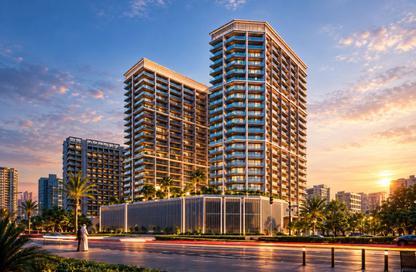 Apartment - 1 - 2 for sale in Binghatti Ghost - Dubai Healthcare City 2 - Al Jaddaf - Dubai