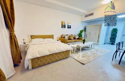Apartment - Studio - 1 for rent in Ajman Corniche Residences - Ajman Corniche Road - Ajman