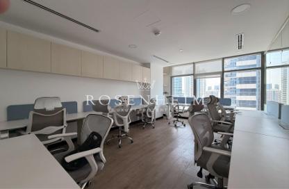 Office Space - Studio - 1 Bathroom for rent in Grosvenor Business Tower - Barsha Heights (Tecom) - Dubai