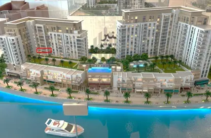 شقة - 2 غرف نوم - 3 حمامات للبيع في مساكن السترين - جزيرة مريم - الخان - الشارقة