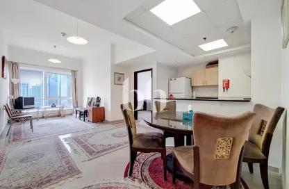 شقة - غرفة نوم - 2 حمامات للايجار في برج كونكورد - (JLT) مجمع H - أبراج بحيرات الجميرا - دبي