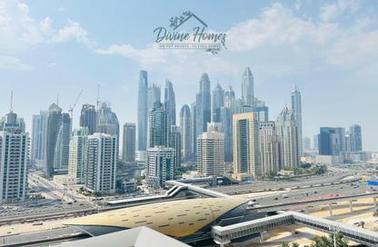 شقة - غرفة نوم - 2 حمامات للايجار في برج Green Lakess 2 - ابراج جرين ليك - (JLT) مجمع S - أبراج بحيرات الجميرا - دبي