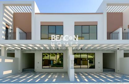 Townhouse - 4 - 3 for sale in Costa Brava 1 - Costa Brava - Damac Lagoons - Dubai