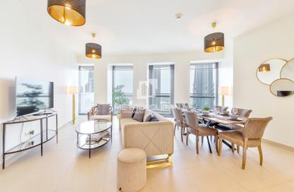 Apartment - 2 Bedrooms - 2 Bathrooms for rent in Burj Vista 1 - Burj Vista - Downtown Dubai - Dubai