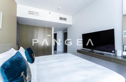 Apartment - Studio - 1 Bathroom for rent in Damac Maison Prive A - Damac Maison Prive - Business Bay - Dubai