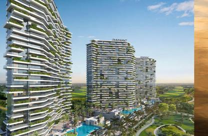 Apartment - 1 Bedroom - 2 Bathrooms for sale in Golf Greens 1 Tower B - Golf Greens 1 - Golf Greens - DAMAC Hills - Dubai