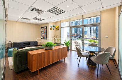 Office Space - Studio - 1 for rent in Tiffany Tower - JLT Cluster W - Jumeirah Lake Towers - Dubai