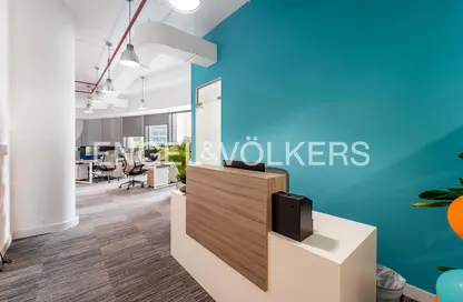 Office Space - Studio - 1 Bathroom for rent in North Tower - Emirates Financial Towers - DIFC - Dubai