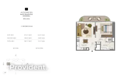 شقة - غرفة نوم - 1 حمام للبيع في ادرس ريزيدنسز زعبيل 3 - زعبيل 1 - زعبيل - دبي