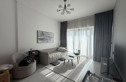 Apartment - 1 - 2 for rent in The V Tower - Dubai Land Residence Complex - Dubai