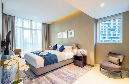 Apartment - Studio - 1 Bathroom for rent in Damac Maison Prive B - Damac Maison Prive - Business Bay - Dubai