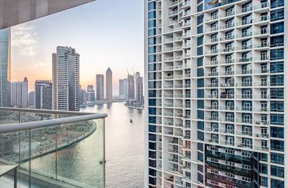 Apartment - Studio - 1 Bathroom for rent in Damac Maison Prive B - Damac Maison Prive - Business Bay - Dubai