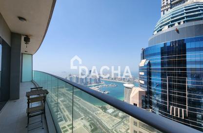 Apartment - 2 Bedrooms - 3 Bathrooms for rent in Damac Heights - Dubai Marina - Dubai