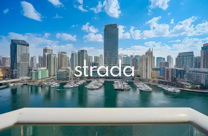 Apartment - 2 Bedrooms - 3 Bathrooms for rent in Aurora Tower - Marina Promenade - Dubai Marina - Dubai