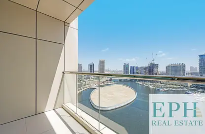 شقة - 2 غرف نوم - 2 حمامات للايجار في برج كورال - الخليج التجاري - دبي