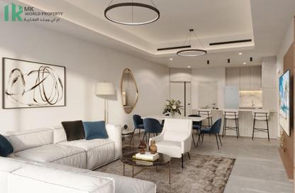 Apartment - 2 Bedrooms - 3 Bathrooms for sale in Ajman Creek Towers - Al Rashidiya 1 - Al Rashidiya - Ajman